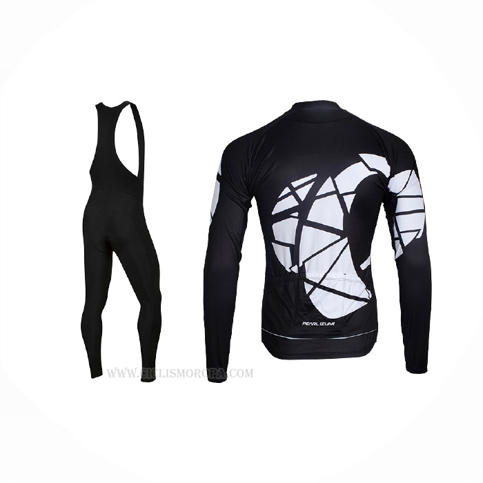 2021 Ropa Ciclismo Pearl Izumi Negro Mangas Largas y Culotte Lunga